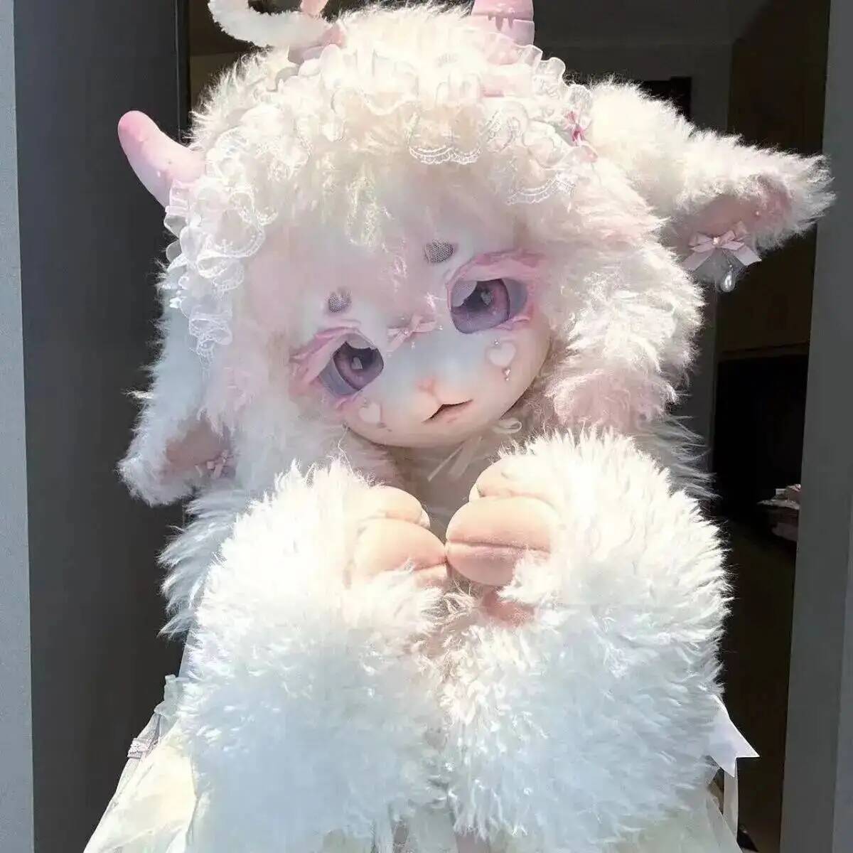 Anime Cosplay With Mask - El Yapımı Kig Fursuit Başlık Sevimli