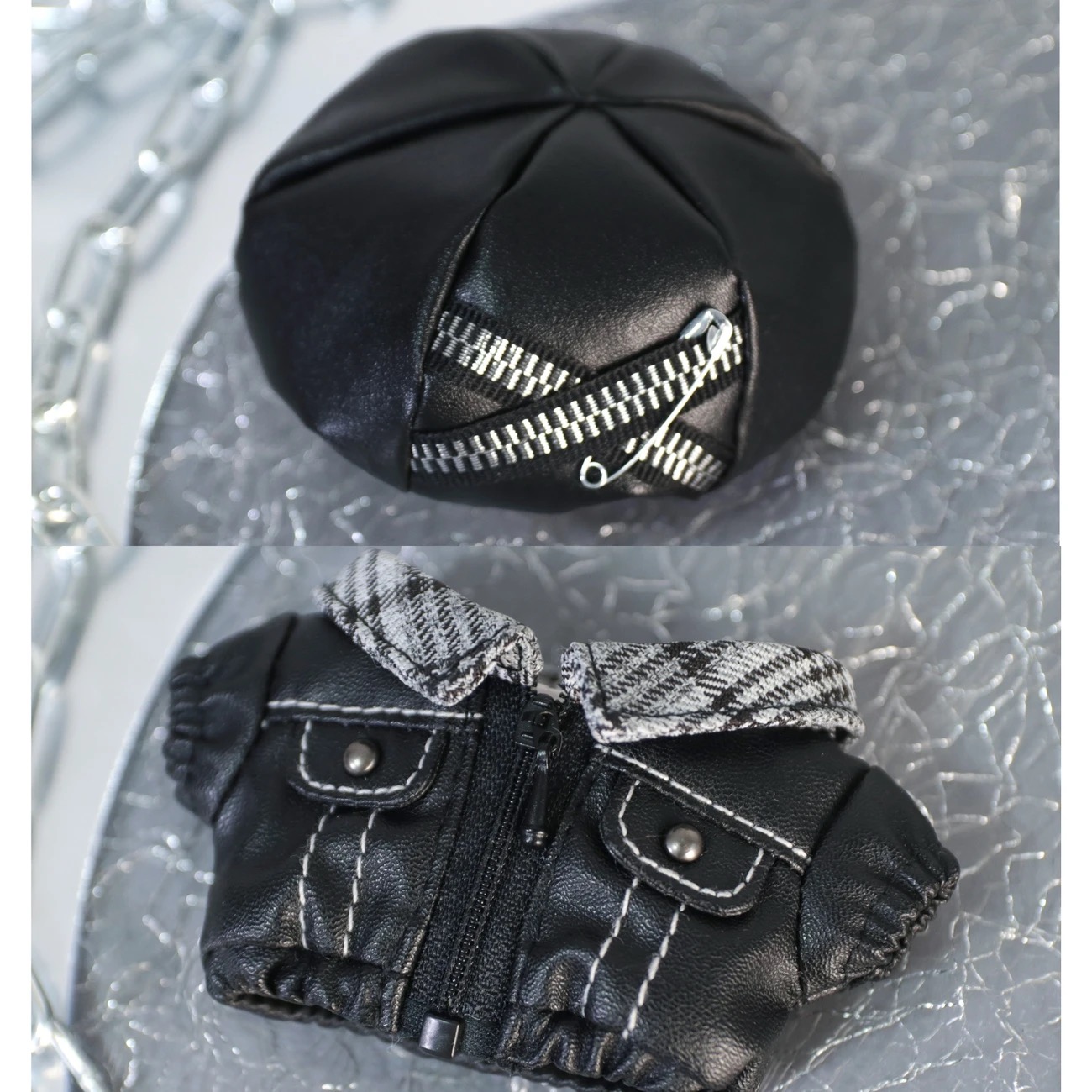 Anime Cosplay 2026 - 2026 yeni 10cm cosplay deri ceket,