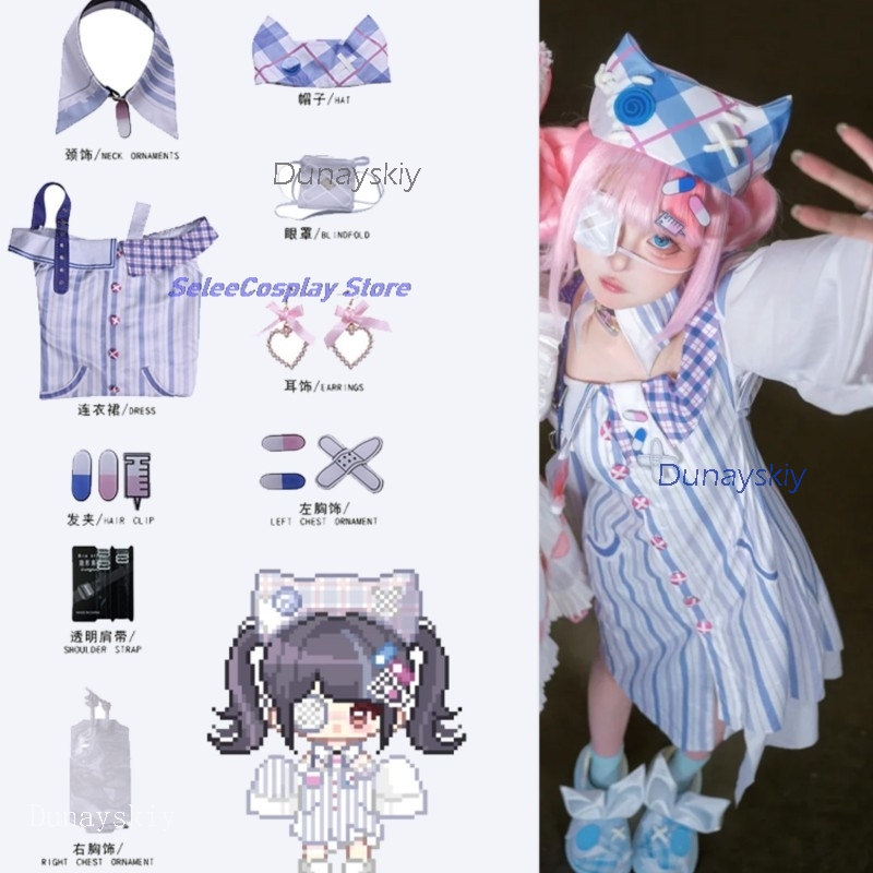 Anime Cosplay Outfit Ideas - Navidad Noel Kostümü Infinity Nikki Cosplay