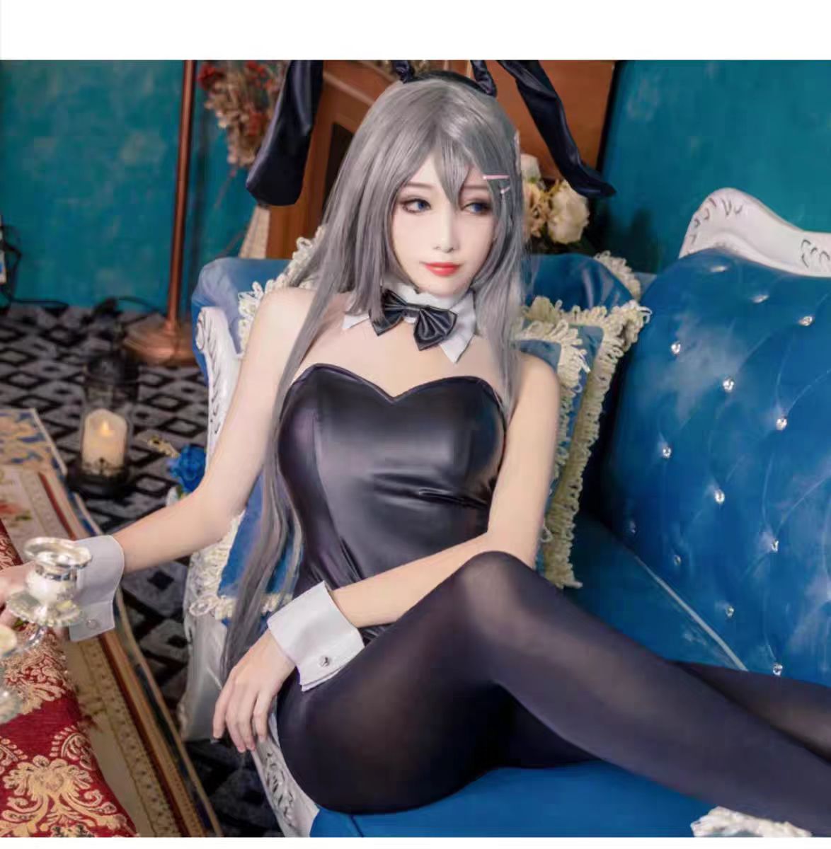 Anime Cosplay For Girls - Seksi Tavşan Kız Sakurajima Mai Cosplay