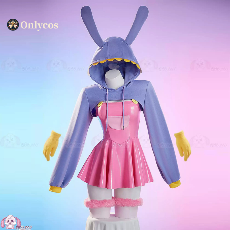 Anime Cosplay Ladies - İnanılmaz Dijital Sirk Jax Cosplay Kostümü