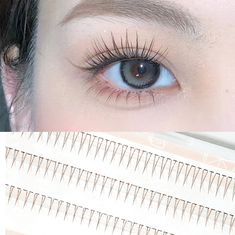 Anime Cosplay Lashes - J Curl V Şekli Kirpik Altında