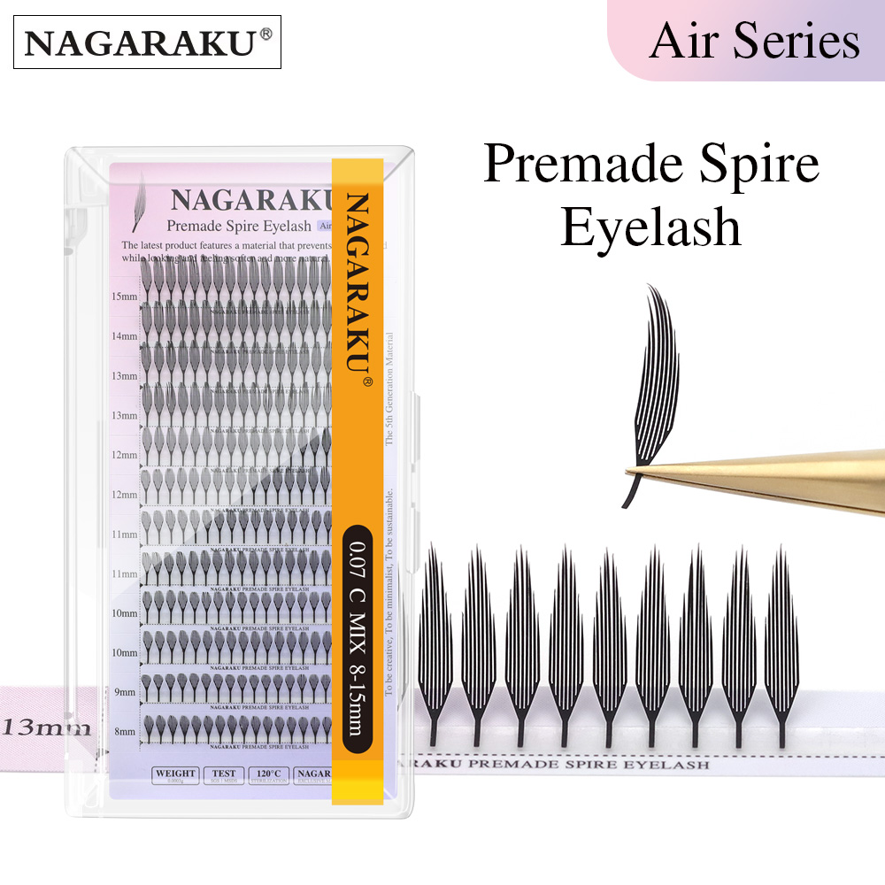 Anime Cosplay Lashes - NAGARAKU Premade Spire Kirpik Anime Etkisi