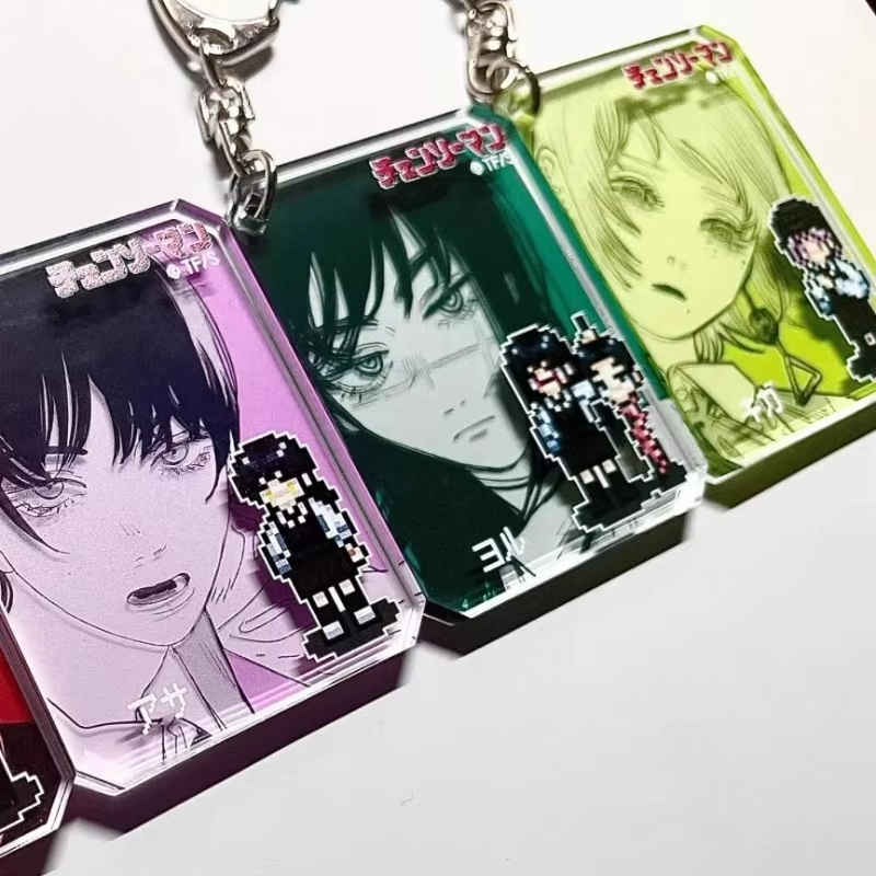 Anime Cosplay Makima - Anime Makima Mitaka Asa Cosplay Anahtarlık