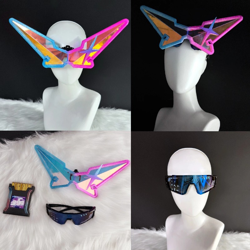Anime Cosplay Glasses - Oyun Honkai: Star Rail Gümüş Kurt