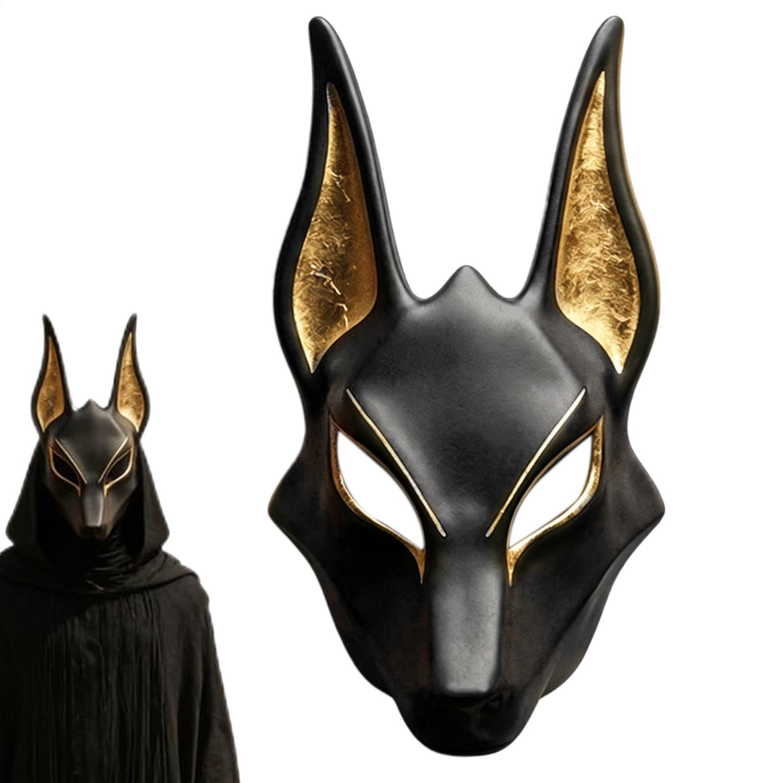 Egypt Cosplay Anime - Mısır Çakal Maskesi Cosplay Maskesi El
