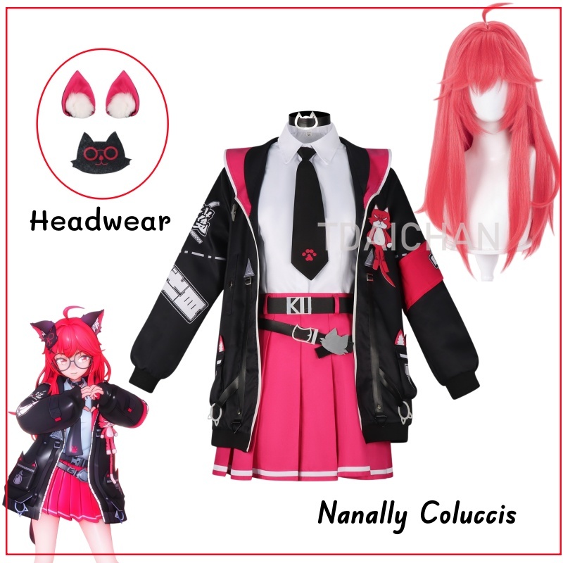 Anime Cosplay Glasses - Neverness To Everness Nanally Coluccis Cosplay