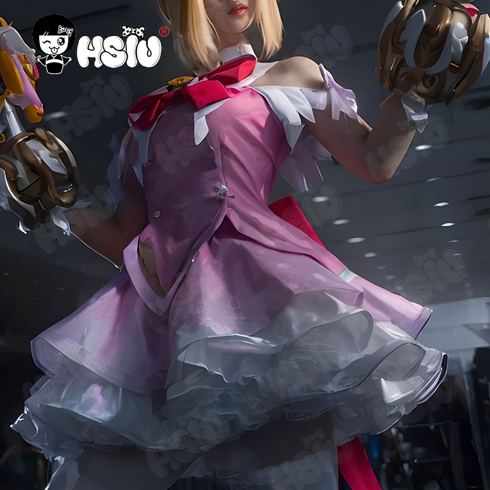 Anime Cosplay For Girls - Juno Cosplay Kostümü Peruk HSIU Sarı