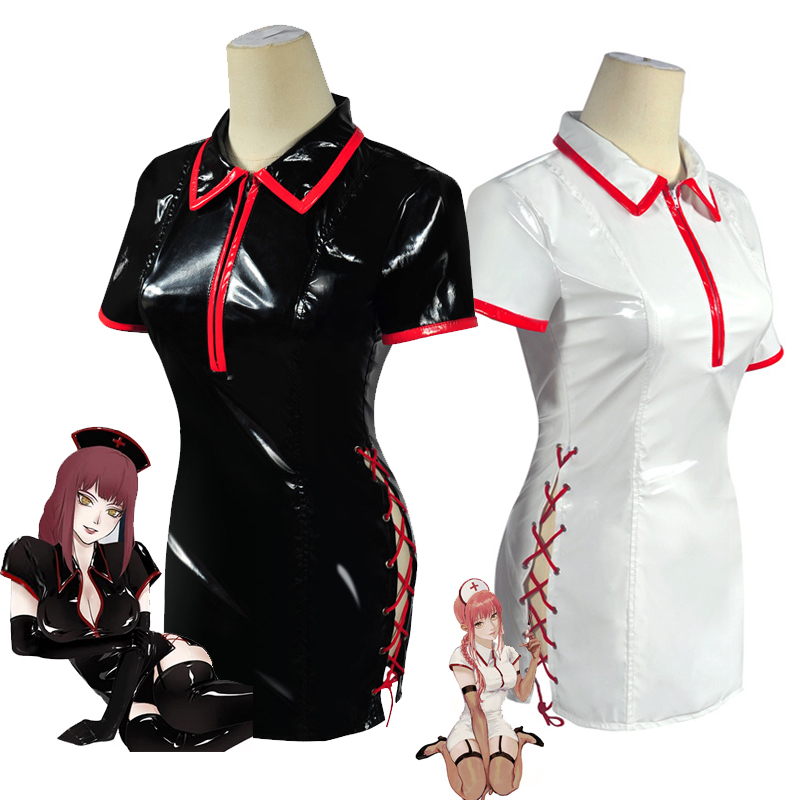 Anime Cosplay Makima - Anime testere adam Cosplay kostüm Makima