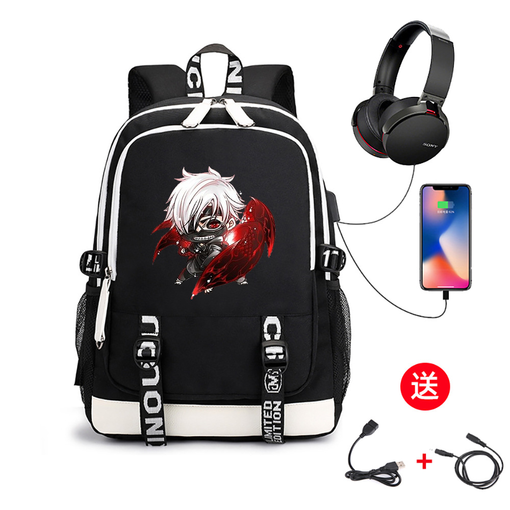 Tokyo Ghoul Mask - Anime Tokyo Ghoul Sırt Çantası Çocuk