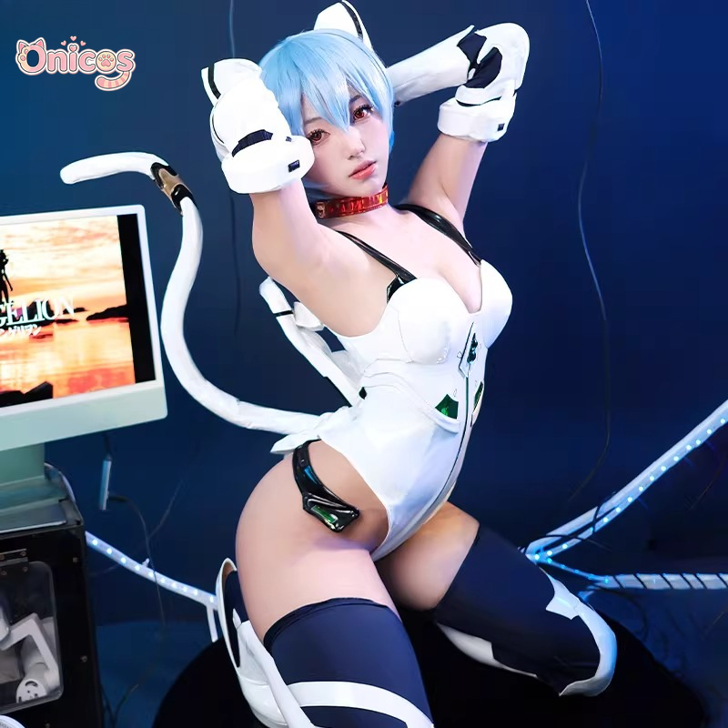 Ayanami Rei Kedi Kulaklı Anime - Anime Cosplay For Girls incelemesi ve fiyatı