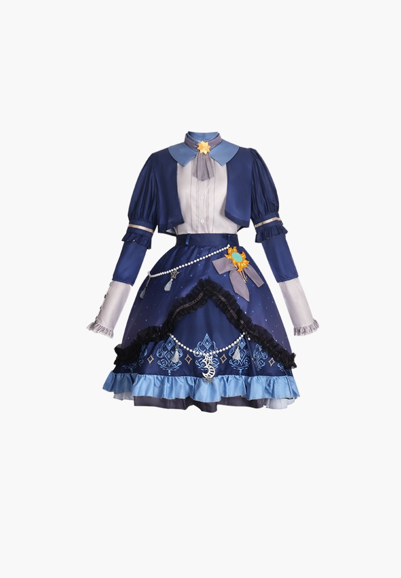 2025 PJSK Yıldız Renkli Elbise - Anime Cosplay Japanese incelemesi ve fiyatı