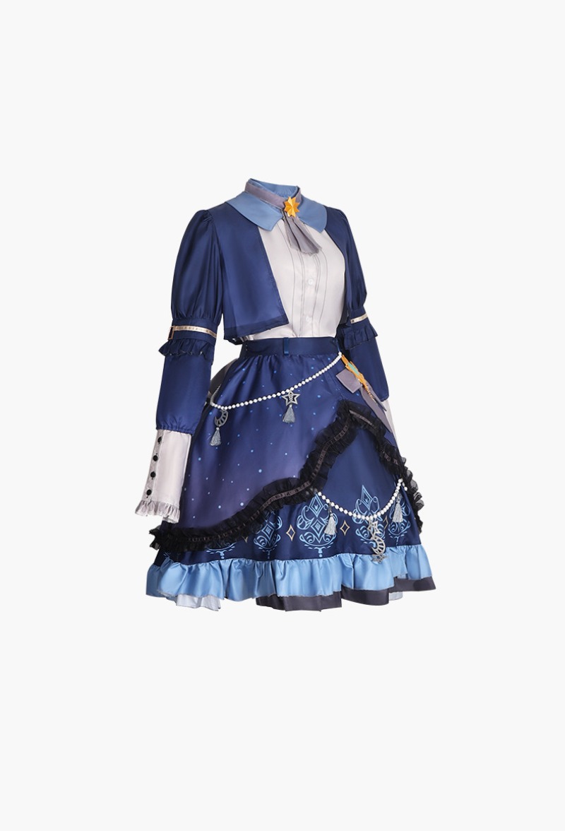 2025 PJSK Yıldız Renkli Elbise - Anime Cosplay Japanese incelemesi ve fiyatı