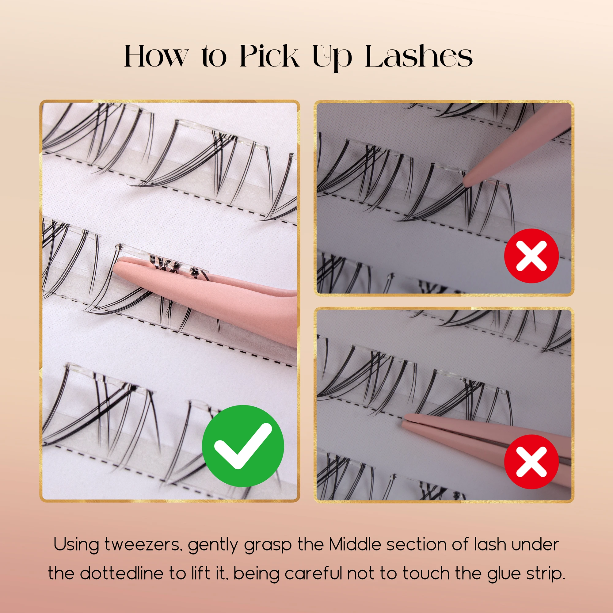 Befer Yapıştırıcı Gerektirmeye - Anime Cosplay Lashes incelemesi ve fiyatı