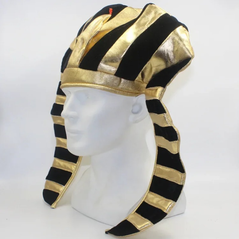 Kumaş Mısır Firavunu Şapkası A - Egypt Cosplay Anime incelemesi ve fiyatı