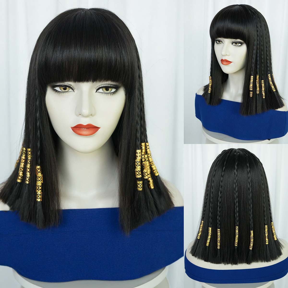 Moda Peruk Kadın Cadılar Bayra - Egypt Cosplay Anime incelemesi ve fiyatı