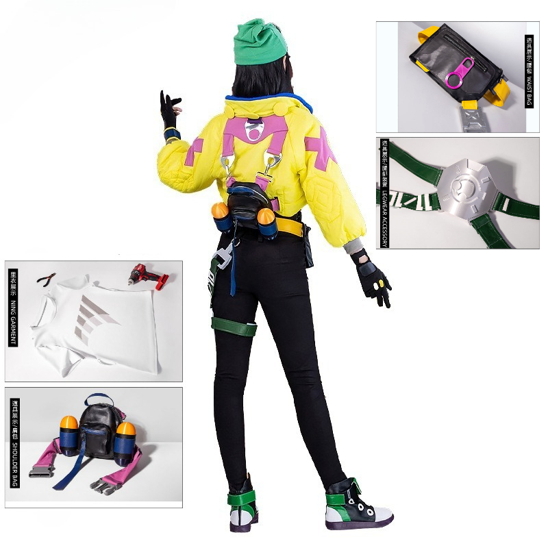 Valorant Killjoy Cosplay Kostü - Anime Cosplay Glasses incelemesi ve fiyatı