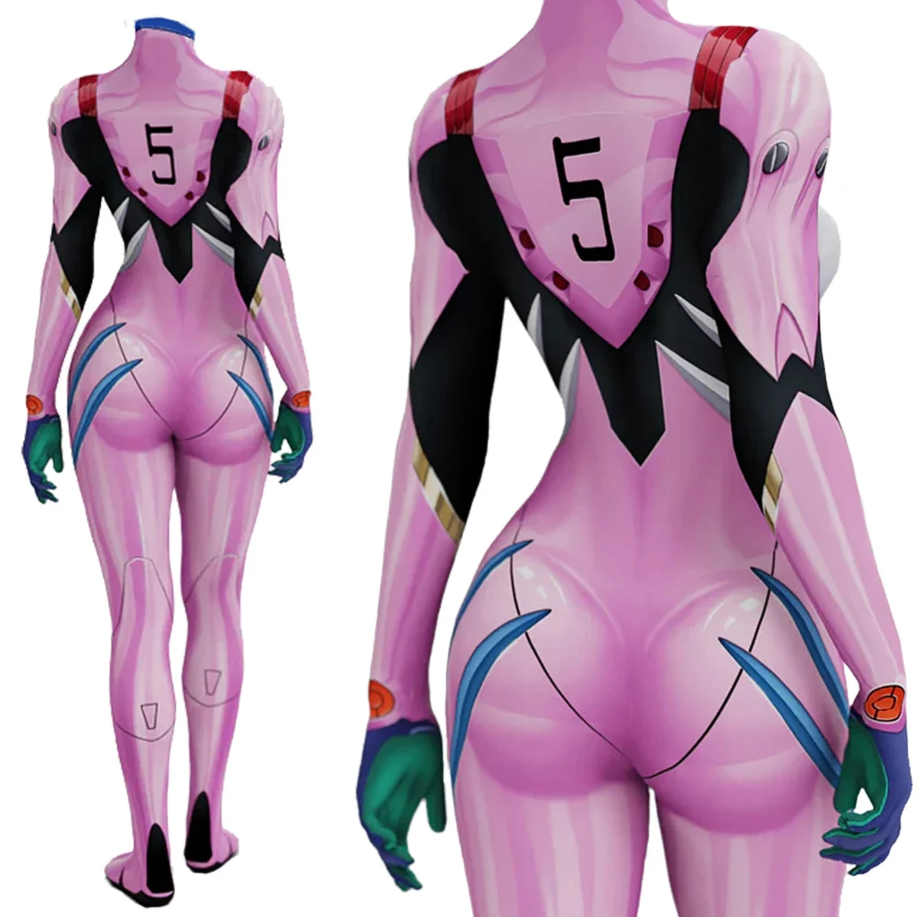 Anime EVA 05 Makinami Cosplay  - Anime Cosplay For Girls incelemesi ve fiyatı