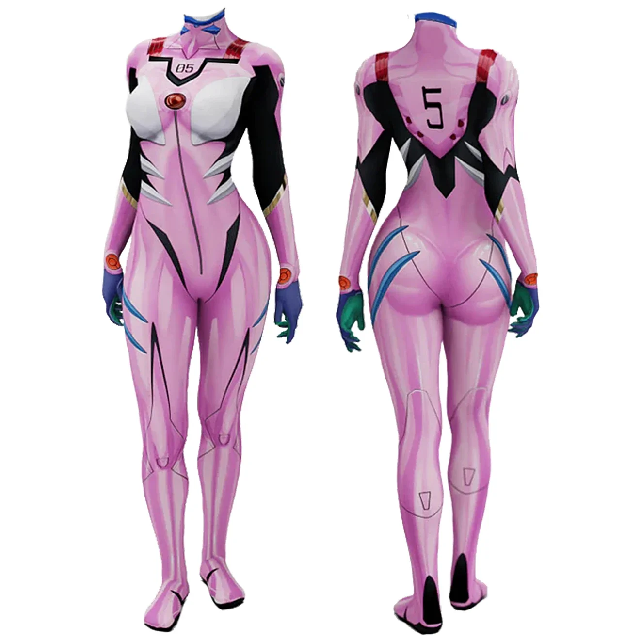 Anime EVA 05 Makinami Cosplay  - Anime Cosplay For Girls incelemesi ve fiyatı