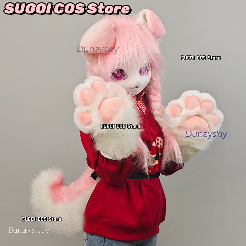 aBcSCS*Fursuit Kafa Kigurumi S - Anime Cosplay With Mask incelemesi ve fiyatı