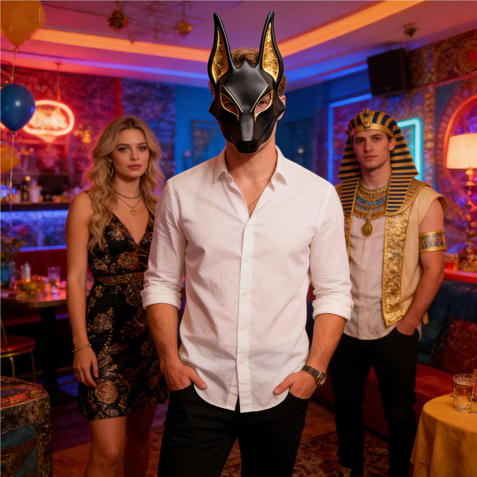 Mısır Çakal Maskesi Cosplay Ma - Egypt Cosplay Anime incelemesi ve fiyatı