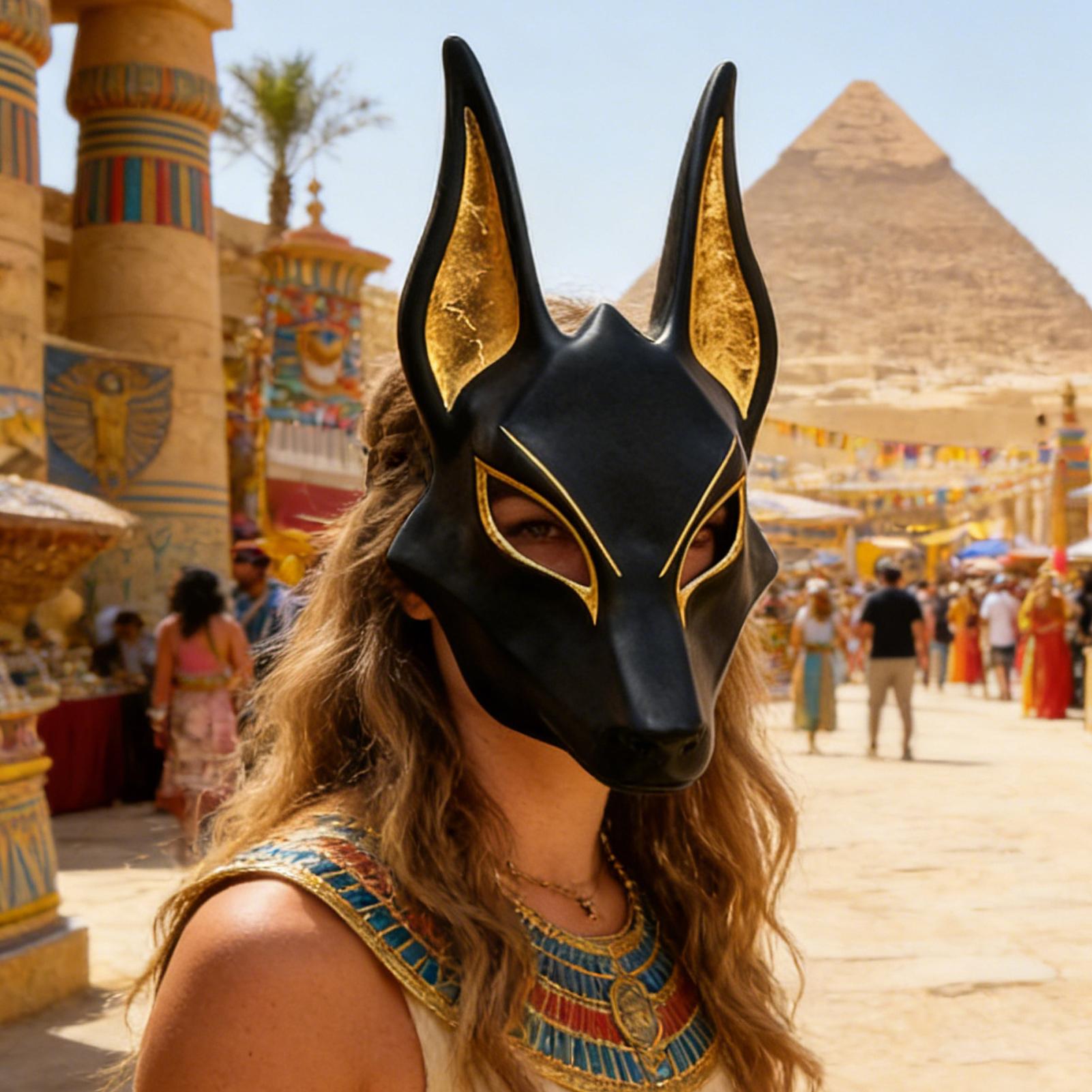 Mısır Çakal Maskesi Cosplay Ma - Egypt Cosplay Anime incelemesi ve fiyatı