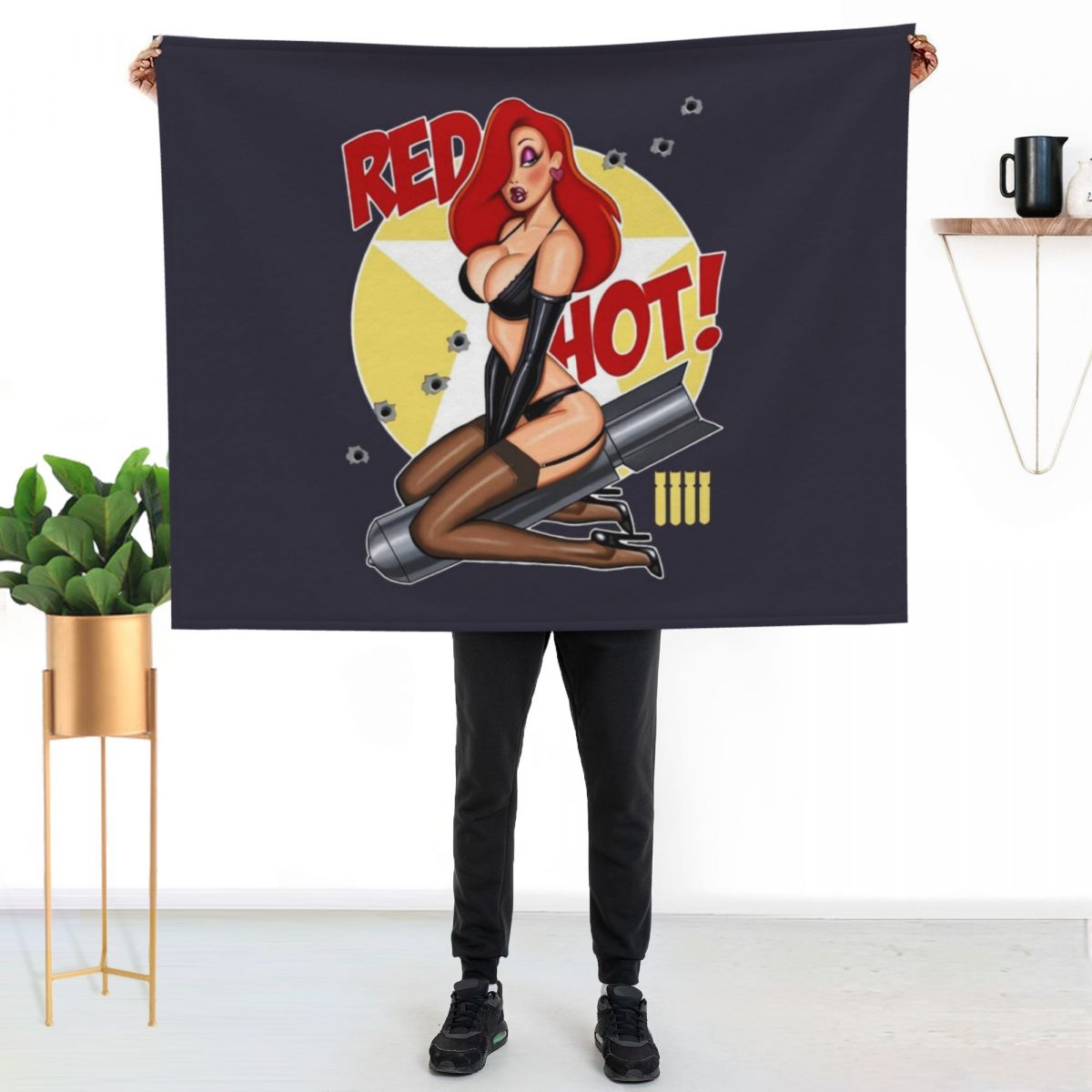 Red Hot Nose Art Jessica Rabbi - Anime Cosplay Ideas For Women incelemesi ve fiyatı