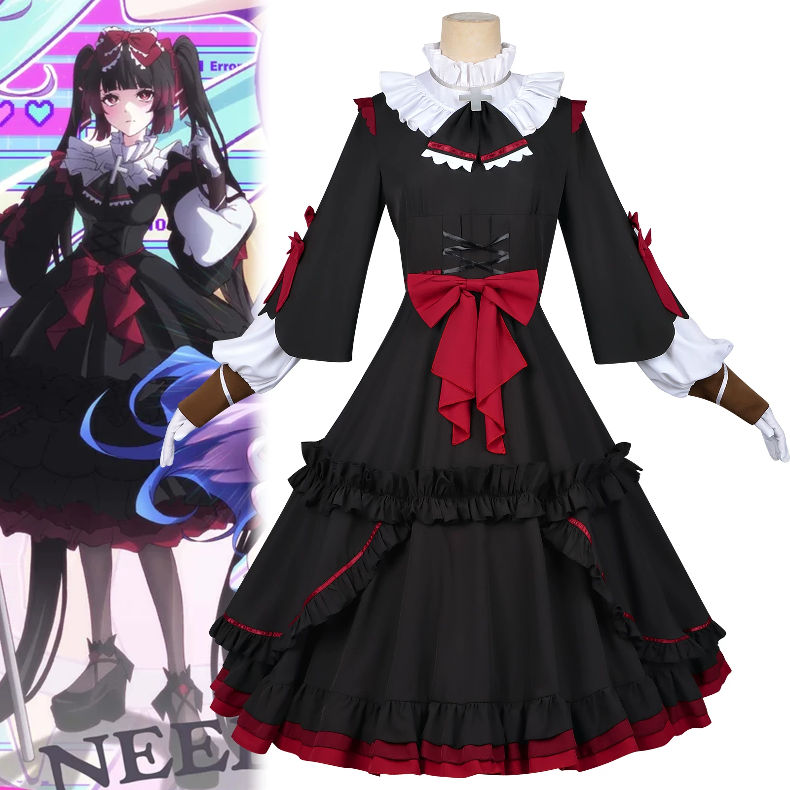 Anime Needy Girl Overdose Goku - Anime Cosplay Black Girl incelemesi ve fiyatı