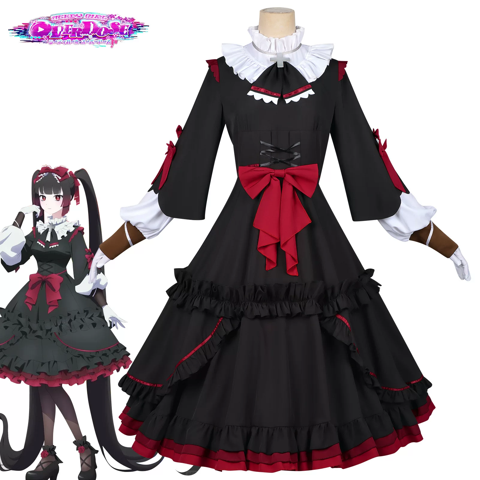 Anime Needy Girl Overdose Goku - Anime Cosplay Black Girl incelemesi ve fiyatı