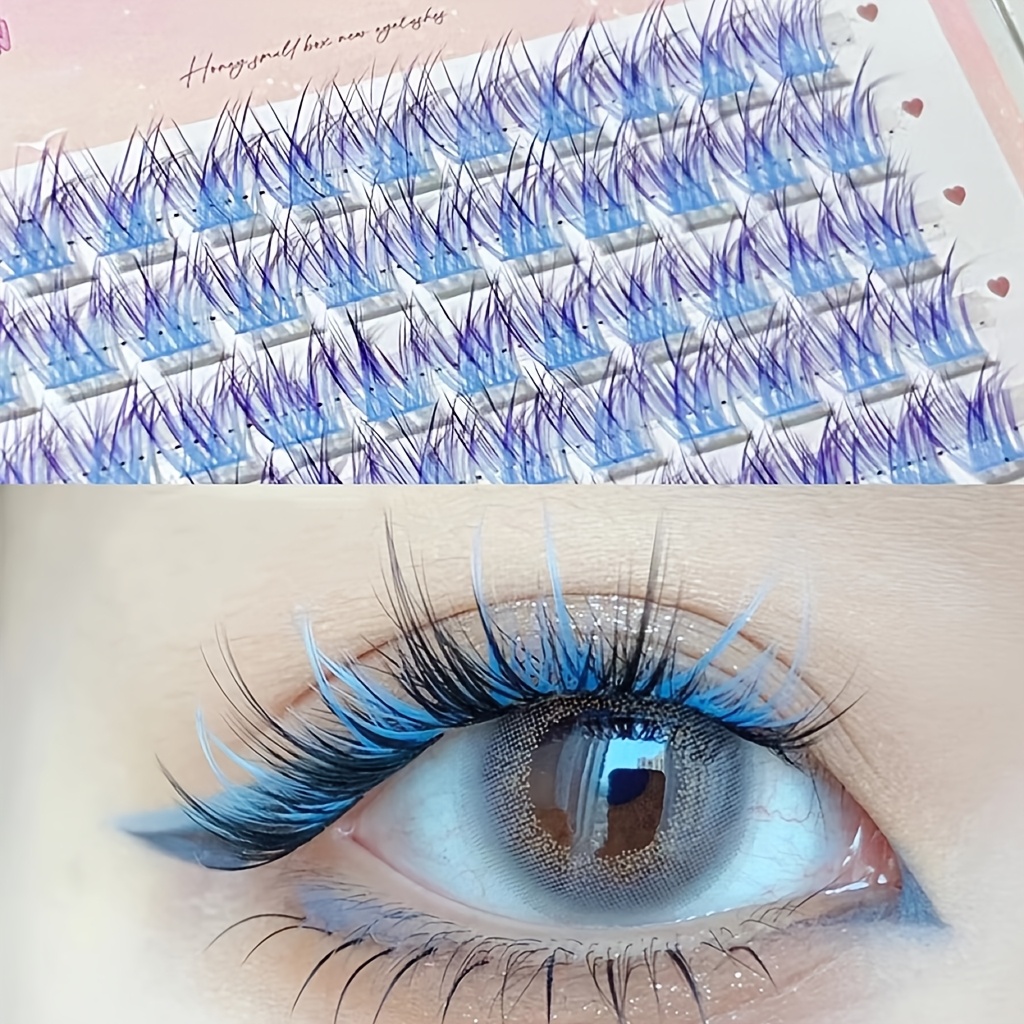 Mixiaohe Renkli Kirpikler 60 D - Anime Cosplay Lashes incelemesi ve fiyatı