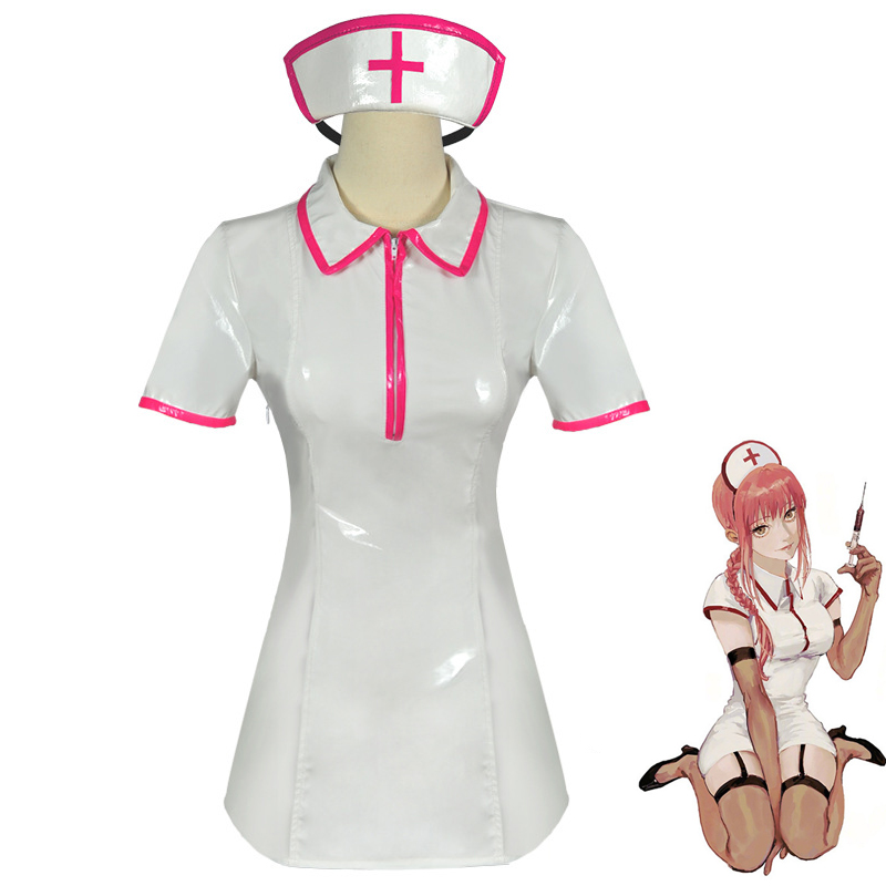 Anime testere adam Cosplay kos - Anime Cosplay Makima incelemesi ve fiyatı