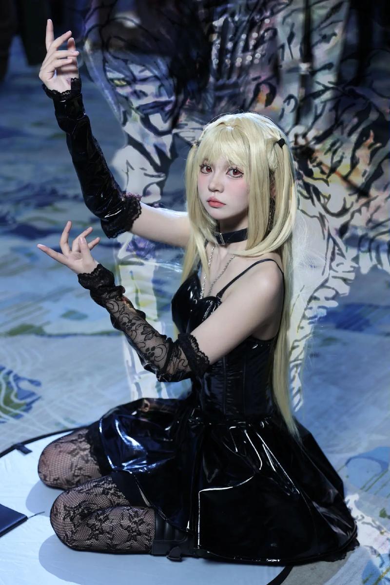 MisaMisa Anime Cosplay Kostüm  - Anime Cosplay Black Girl incelemesi ve fiyatı