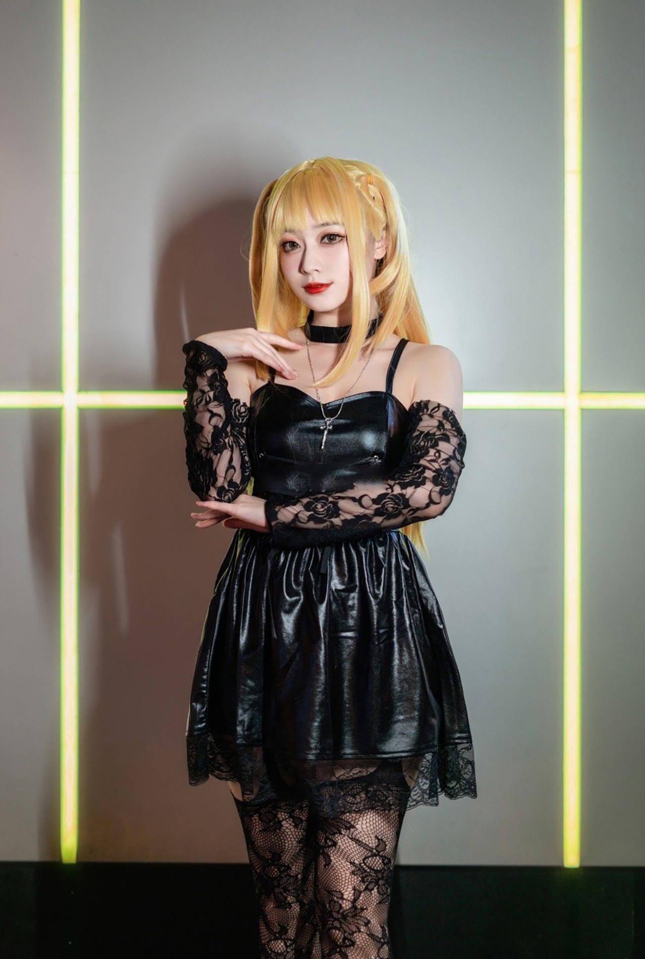 MisaMisa Anime Cosplay Kostüm  - Anime Cosplay Black Girl incelemesi ve fiyatı