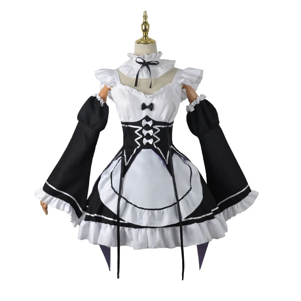 Anime Ram Rem Hizmetçi Cosplay - Anime Cosplay Live incelemesi ve fiyatı