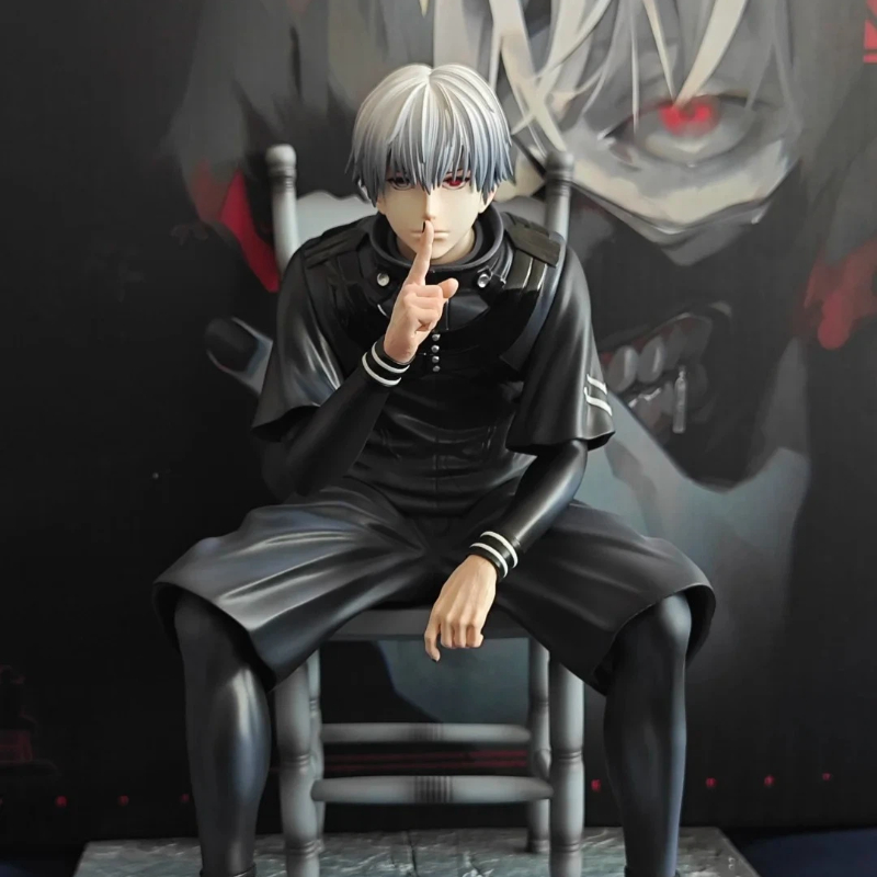 20cm Ken Kaneki Oturma Figürü  - Tokyo Ghoul Mask incelemesi ve fiyatı