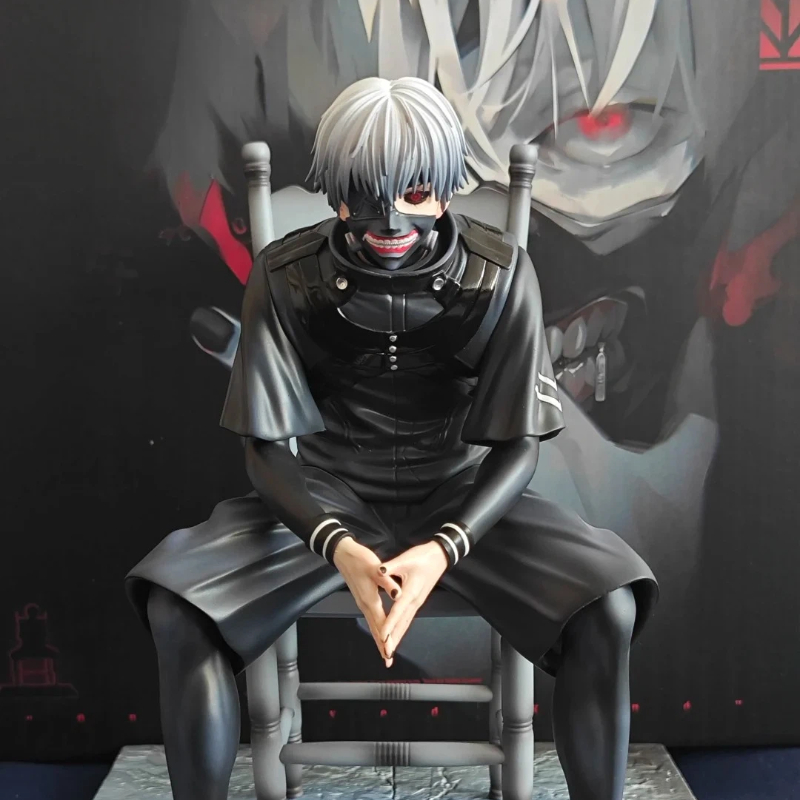 20cm Ken Kaneki Oturma Figürü  - Tokyo Ghoul Mask incelemesi ve fiyatı